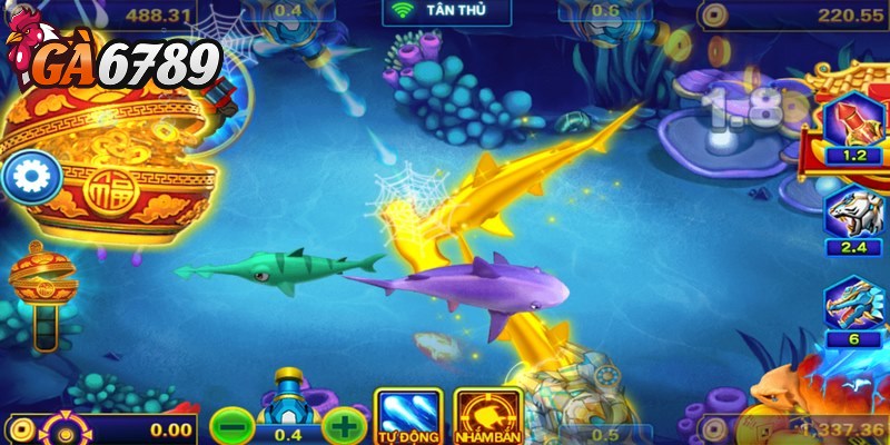 Bắn cá đổi thưởng GA6789 - Cách thành công cho game thủ 2 Bắn cá mang đến hình ảnh cực sinh động, như ở đại dương thực