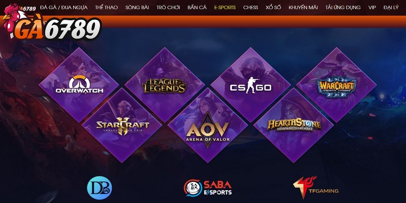 ESports GA6789 - Nơi anh em game thủ sống trọn với đam mê 1 ESports GA6789 là trải nghiệm hay dành cho anh em đam mê thể thao điện tử