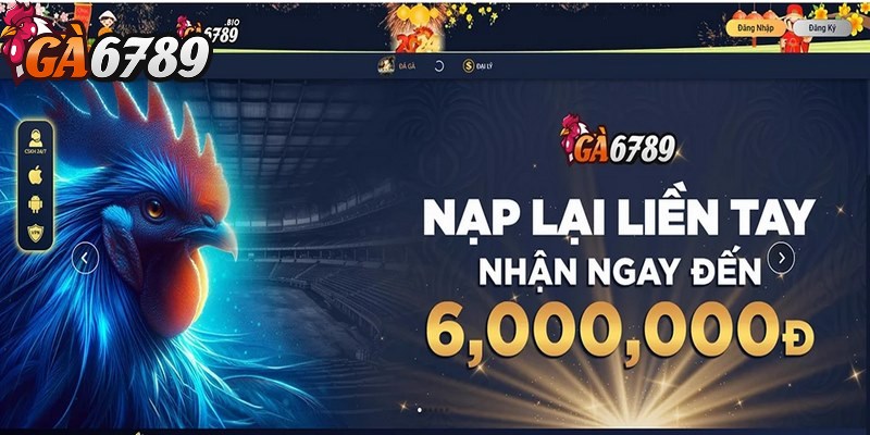 Thưởng nạp hàng ngày cực hấp dẫn chỉ có tại nhà cái GA6789 1 Chi tiết chương trình thưởng nạp hàng ngày GA6789