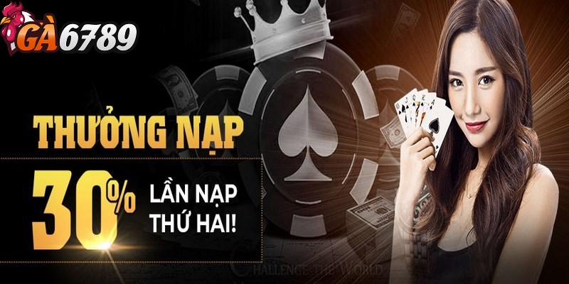 Thưởng nạp hàng tuần GA6789 hấp dẫn cho thành viên 1 Thưởng nạp hàng tuần là một cơ hội hấp dẫn hiện nay