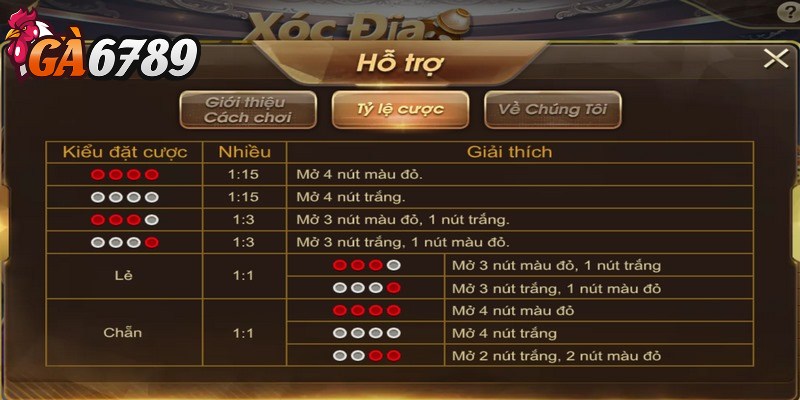 Xóc đĩa GA6789 - Trò chơi hấp dẫn cộng đồng game thủ 3 Việc cần thiết khi chơi xóc đĩa GA6789 là quan sát lịch sử cược